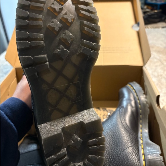 Dr. Martens Black Leather Women's Boots - Picture 3 of 4